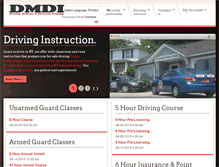 Tablet Screenshot of dmdi-inc.com